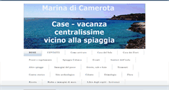 Desktop Screenshot of camerotamarina.it