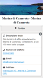 Mobile Screenshot of camerotamarina.it